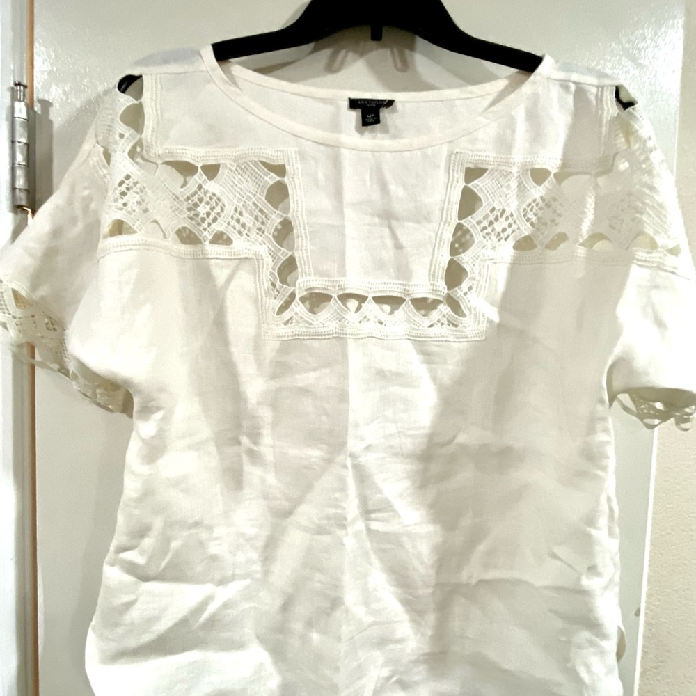Ann Taylor linen blouse